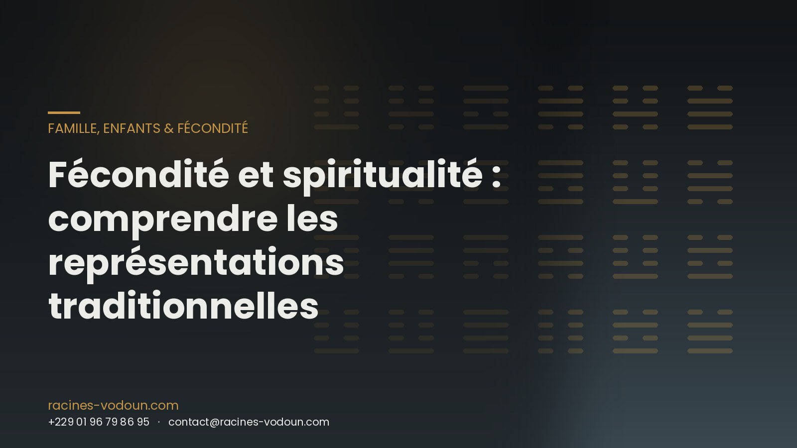 Fécondité et spiritualité : comprendre les représentations traditionnelles