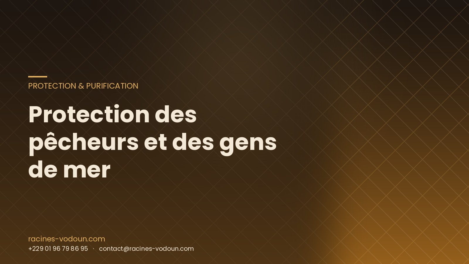 Protection des pêcheurs et des gens de mer