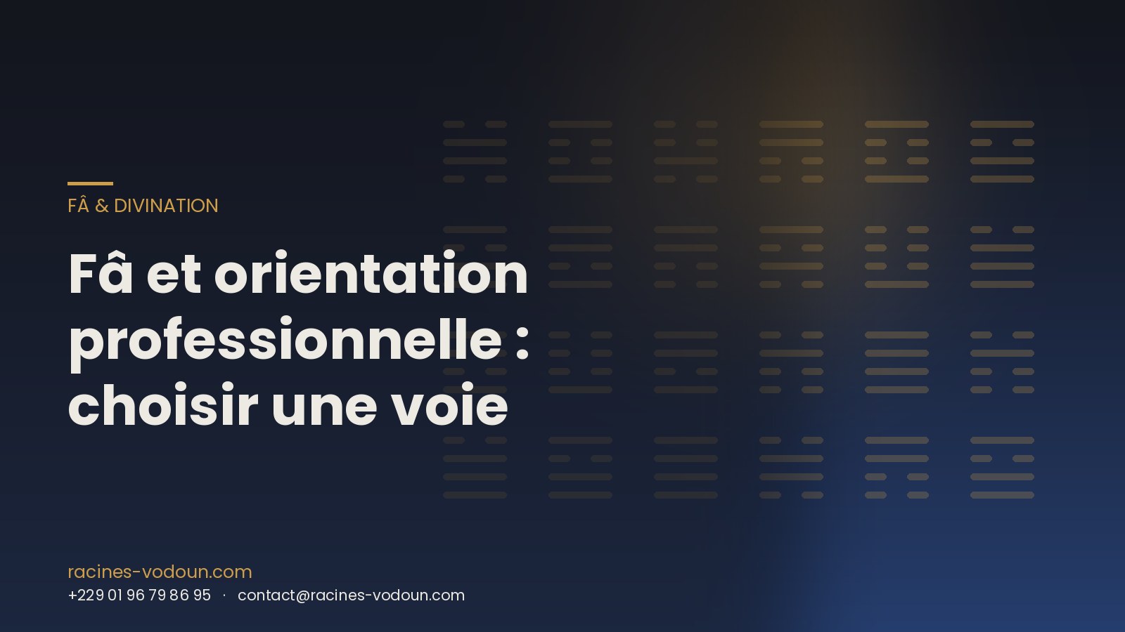 Fâ et orientation professionnelle : choisir une voie