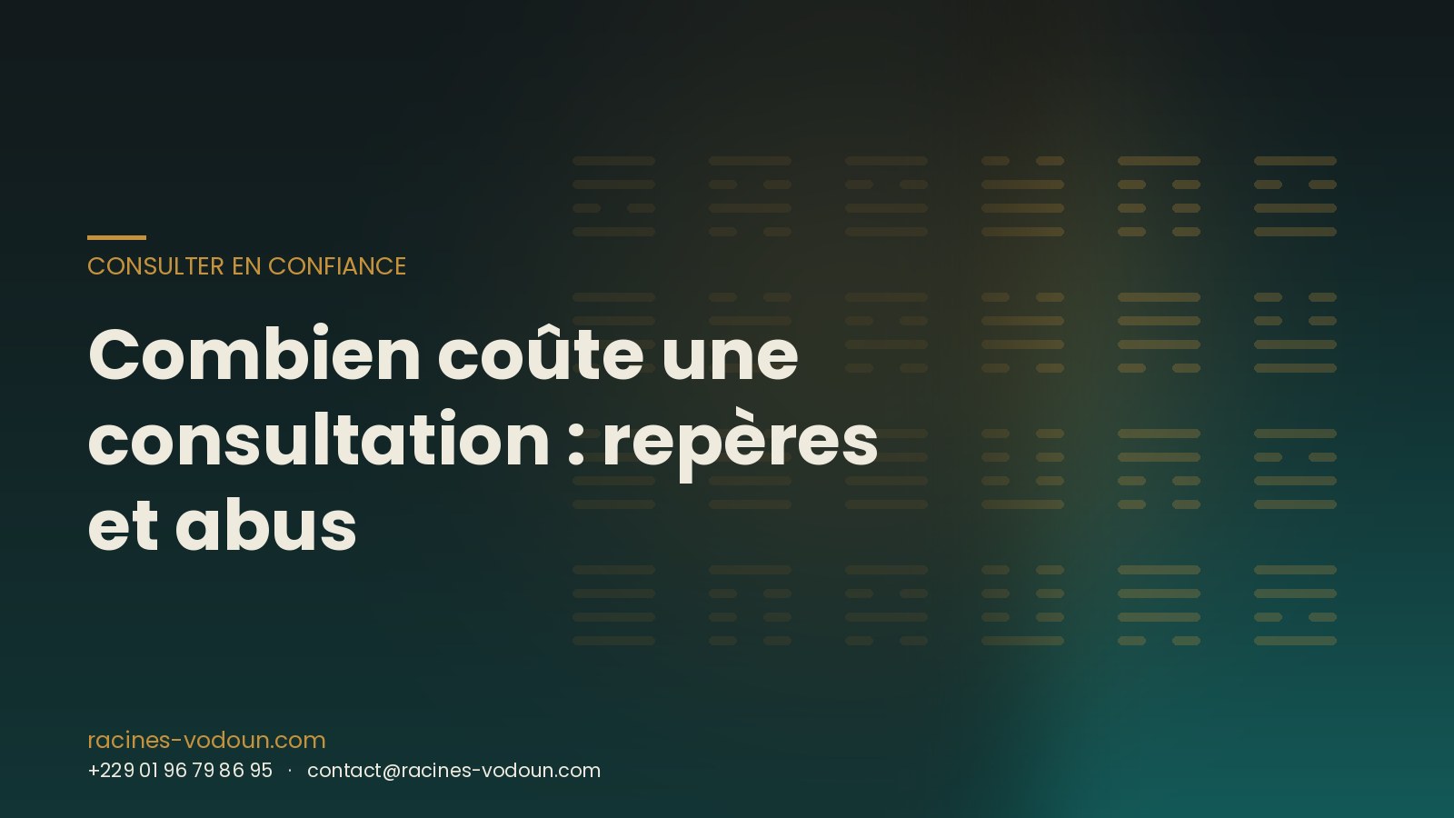 Combien coûte une consultation : repères et abus